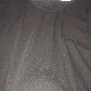 lane bryant black tee